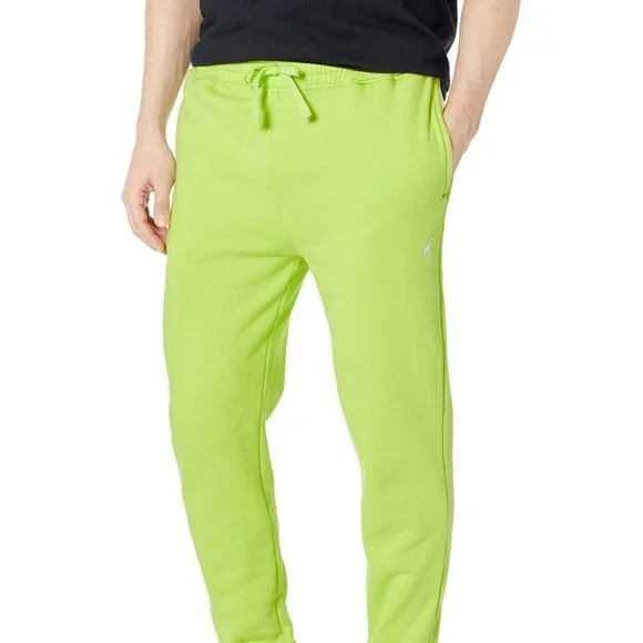 LRG Lifted Research Group Mens Neon Green '47 Jogger Sweatpants New 2XL - Picture 3 of 10